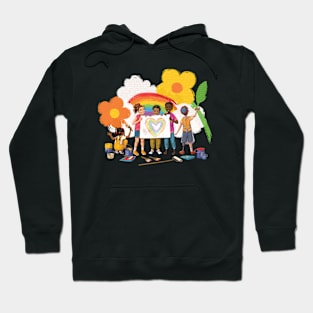 Kids Painting Hoodie